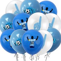 12inch Soccer Balloons Football Superstar Argentina Messi Birthday Party Decoration Balloon Soccer Parties DIY Decorations