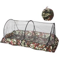 Camping Foldable Mesh Tent Single/Double Person Fly Protection Waterproof Portable No Installation Outdoor Hiking Travel Climbin