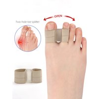 1Pc Foot Care Tool Silicone Toe Spreader Separator Bunion Hallux Valgus Corrector Thumb Finger Correction Straightener〔Nest〕