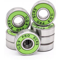 608 2RS Bearing ILQ-9 8x22x7 Green Longboard Speed Inline for Skate Wheel Bearing Skate Scooter Smooth Skate Scooter Bearing