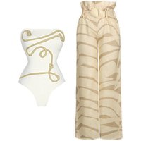 2Pcs Hollow Out Swimsuit Sexy Bikini Women Swimwear Push Up Biquini Female Beach Pants Shell Bathing Suit Bodysuit Beachwear