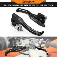 NICECNC Shorty Bremshebel Kupplungshebel für KTM EXC 300 EXC-F 350 SX 125 SXF 450 2014–2025 Sherco SE 300 R Husqvarna TM Triumph