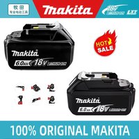 Original Makita 18V Battery Rechargeable Power Tool Makita 18V Battery, Replaceable 5Ah/6Ah Battery Lithium-ion, 1850 BL1860B