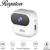 Smart Mini WiFi HD Camera, Indoor Home Security Video Surveillance Device With Motion Tracking Wireless Remote Monitor Camcorder