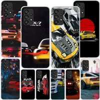 JDM Car RX7 MX5 Legends Phnoe Case for Samsung Galaxy A17 A37 A57 A16 A26 A36 A56 A15 A14 A13 A55 A54 A53 A35 A34 A33 A25 A24 A2