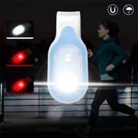 Magnetic Clip and Keychain Hands-Free LED Light - Multifunctional Warning Battery Night Light for Nursing, Running, First Aid