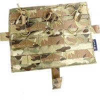 FMA tactique Molle M4 TRIPLE pochette pour magazines Multicam pour gilet tactique AVS JPC2.0 panneau avant