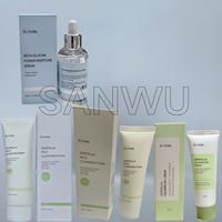 IUNIK Korea Deep Hydration Skincare Set Centella Asiatica Facial Cleanser Moisturizing Gel Propolis Vitamin Eye Cream