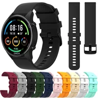 20 22mm Silicone Strap for Mi Watch 2 Pro/S3/S2/S1 Pro/Watch Color 2 Sport Bands for Amazfit GTR 4/3 Pro 2 2e 47mm Bracelet Belt