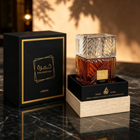 Lattafa Khamrah Amber Wood EDP 100ml. Aromatic Style: Oriental Gourmet Woody Fragrance. Long-lasting and Diffusing Scent. Applicable Scenarios: Nightt