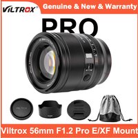 Viltrox 56mm F1.2 Pro APS-C Autofocus Large Aperture Prime Lens for Fuji X-Mount X-A7 X-E4 X-H1 Sony E ZV-E10 A6400 A6700 A7IV