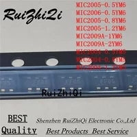 5PCS/LOT MIC2005-0.5YM6 MIC2006-0.5YM6 MIC2005-0.8YM6 MIC2005-1.2YM6 MIC2009A-1YM6 MIC2009A-2YM6 MIC2004-0.5YM5 MIC2004-1.2YM
