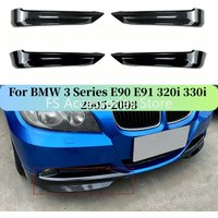 For BMW 3 Series E90 E91 320i 330i standard 2005-2008 Front Bumper Side Flaps Apron Splitters Guard Car Stying Body Kits