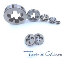 1Pc M2 M2.2 M2.5 M2.6 M3 x 0.35mm 0.4mm 0.45mm 0.5mm Metric Right Hand Die Threading Tool For Mold Machining * 0.35 0.4 0.45 0.5