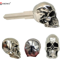 Demon Skull Key Pendant Devil Skull Key Ornament Universal Modified Key Decoration Car Accessories Key Cover For Motorcycle