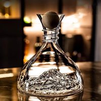 Wine Decanter 1800ml Glass Serveware Large Capacity Wine Aerator for Home Restaurant Collectors Dinner Party Tasting Event