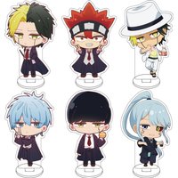 10CM Anime Mashle: Magic and Muscles Cos Mash Burnedead Lance Crown Dot Barrett Figure Acrylic Stand Cute Gifts Ornaments