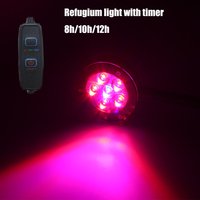 Clip on 18W Nano Plant Grow Aquarium Light Reef Fish Tank Lights for refugium light Aquatic Plants Lamp Adjustab AlgaeTank Light