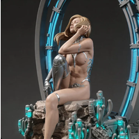 Overall heights 60mm 80mm 100mm Resin model kit self-assembled and colored TD-7516 /3D