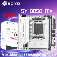 SOYO B850ITX AMD Motherboard AMD Ryzen AM5 DDR5 Supports CPU 8000 9000 Processors Pcie5.0x16 Pcie4.0x4 M.2 ARGB WIFI6 DHMI DP