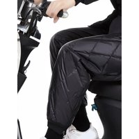 AliExpress NONE Winter Warm Leg Sleeves Waterproof Motorcycle Knee Pads Zipper Leg Warmer Thermal Knee Brace Outdoor Cycling Leg Guards Knee Pad