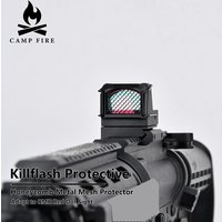 Tactical Scope Mount Killflash Protective Lens Honeycomb Metal Mesh Protector Cover Sight Cap for Red Dot Sight Accessories