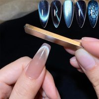 Super Strong Magnet Strip Cat Eyes Magnet for Nail Gel Polish 3D French Line Strip Magnetic Rod Stick Multi-Function Magnet Tool