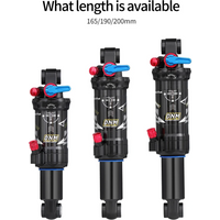 AliExpress NONE DNM AO-39RC Newer DNM AO-39RC MTB Soft Tail Bicycle Rear Shock Downhill 165/190/200mm Mountain MTB Bike Air Shock Absorber
