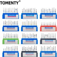 10pcs/Box TOMENTY Dental Diamond Burs Drill for High Speed Handpiece Dentistry Burs FG Series 1.6mm Dental Dentistry Material