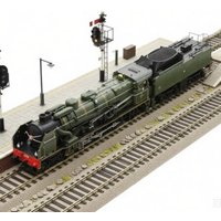 ROCO HO Scale 1/87 Train Model 231E Steam Locomotive Orient Express Traction 73079 with Digital Sound Effects Boys' Toy Gift