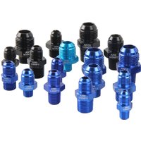AN6 AN8 AN10 Zu M10 * 1,0 M10 * 1,5 M12/M14/M16/M18 * 1,5 Gewinde gerade Heizöl Luft Schlauch Fitting Männlich Adapter Auto Auto Zubehör