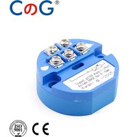 CG PT100 to 4-20mA 0-600 Celsius Thermal Resistance Converter RTD Input 4-20mA Output Head-mounted Temperature Transmitter