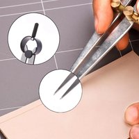 1Pcs Adjustable Wing Divider Line Marking Gauge Precise Leathercraft Handcraft Tool For Leather Working Enthusiasts