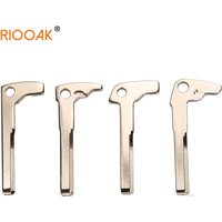 10pcs Uncut Remote key Blade Replacement Emergency Spare Key Blade For Mercedes Benz 2008 E300 C200 C300 S350 S300 S500