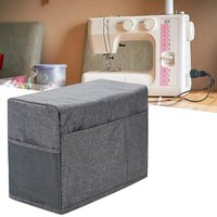 Universal Dust Cover for Sewing Machine with Storage Pockets Waterproof Gift