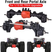 AUSTARHOBBY Vordere und hintere Portalachsen für RC Traxxas TRX4 1/10 Rock Crawler Car Ersetzen Sie Upgrades-Teile für Axial SCX10I SCX10