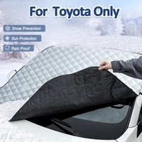 For Toyota Prius Camry Corolla CHR RAV4 Land Cruiser Prado Car Front Windshield Sunshade Prevention Snow Shield Waterproof Cover