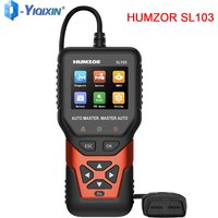 HUMZOR SL103 Tester Car Code Diagnostic Tool Diesel Gasolne Integrated Vehicles DPF Forced Regeneration OBDII Auto Fault Scanner