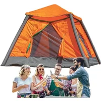 Outdoor Inflatable Tent Rainproof Sun Shelter Quick Open Automatic Setup Shade Outdoor Gear Easy Setup Tents for Survival