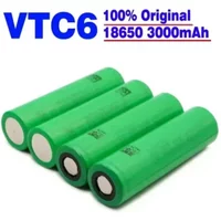100% Original VTC6 battery 18650 3.7V 3000mAh 30A high discharge rechargeable battery flashlight tool battery