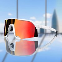 Lunettes de vélo Brand 100 pour hommes et femmes, protection UV400, 5 couleurs, monture large, pour la course à pied, la pêche et les sports.