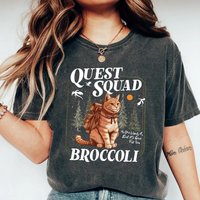 Onyx Storm T-Shirt Quest Squad Broccoli Tee Fourth Wing Merch Xaden Riorson Shirt Violet Bookish Shirts Unisex Short Sleeves Top