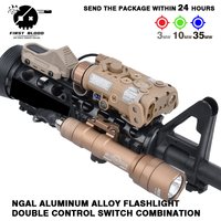 Tactical L3 NGAL M600 M300 LED Flashlight PEQ15 Light Combo LED Flashlight Light with Pressure Switch Fit 20mm Rail PEQ image 4