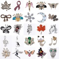 Bling Metal Shoe Charms Accessories Rhinestone Shoe Decotraions Charms for Girls Women Birthday Party Gifts