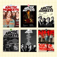 Music A-Arctic M-Monkeys Poster Poster Multi-Purpose Wall Art for Living Room Bedroom Office Bar Home Decor Gift