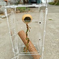 Jumping Spider Enclosure Accessories Climbing Rope Spider Enclosure Accessories Habitat Shelter Decor For Crested Geckos