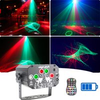 R100 rechargeable R & G Laser rêve Aurora 60 modèles projecteur DJ Disco lumière fête RGB LED Bar danse anniversaire scène effet lampe