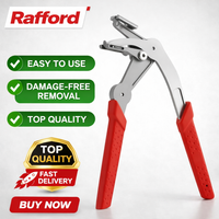 Rafford Car Clip Removal Pliers, Trim Fastener Remover Tool, Push Rivet Puller, Damage-Free Auto Panel Clip Plier