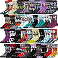 1/5/6/10/20pairs BEAST KINGDOM Men Women Street Funny Socks Cartoon Anime Hip Hop Fashion Novelty Casual Crew Socks
