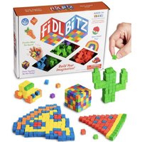 Mini block clay, children's DIY puzzle building blocks EVA sticky music stress relieving toy